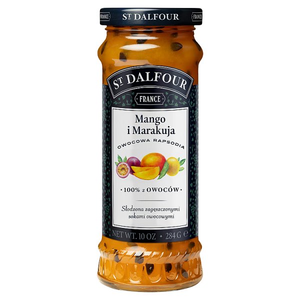 St. Dalfour Owocowa Rapsodia Produkt owocowy mango i marakuja 284 g