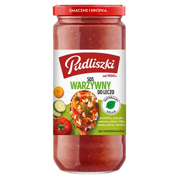 Pudliszki Sos warzywny do leczo 480 g