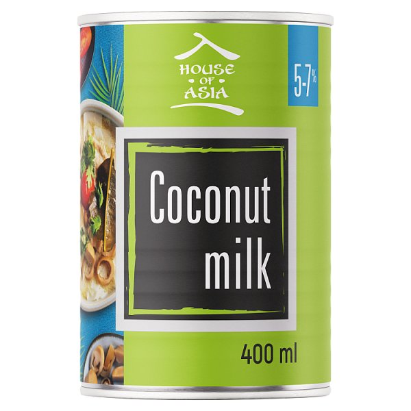 House of Asia Produkt roślinny z kokosa o obniżonej zawartości tłuszczu 400 ml