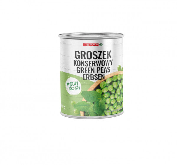 Spar groszek konserwowy