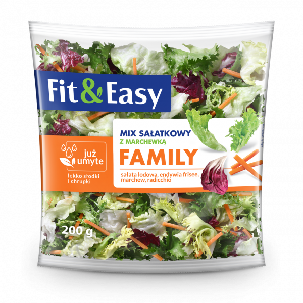 Mieszanka sałatkowa fit&easy z marchewką family