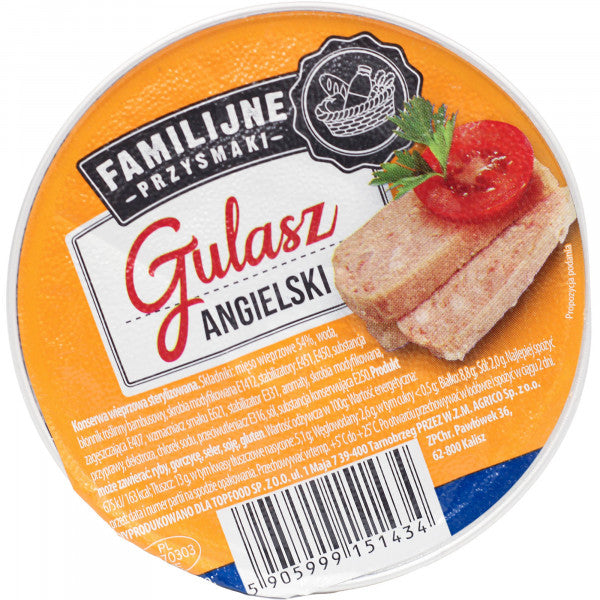 Konserwa Familijne Przysmaki gulasz angielski