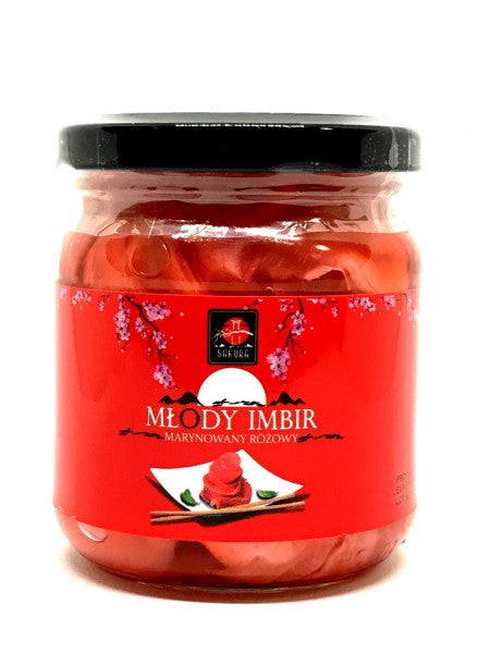 Imbir sakura marynowany różowy 190 g