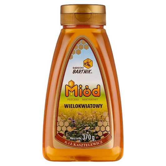 Sądecki Bartnik Miód pszczeli nektarowy wielokwiatowy 370 g
