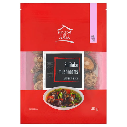 House of Asia Grzyby shiitake całe 30 g