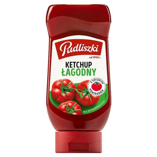 Pudliszki Ketchup łagodny 480 g