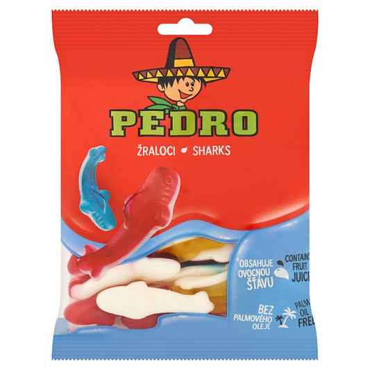 Pedro Sharks Żelki o smaku owocowym 80 g