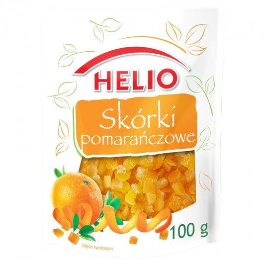 Skórki pomarańczowe 100g Helio