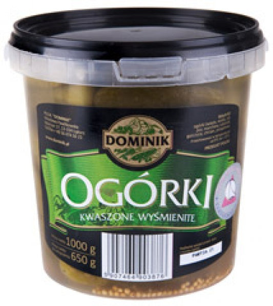 Ogórki kwaszone wyśmienite Dominik