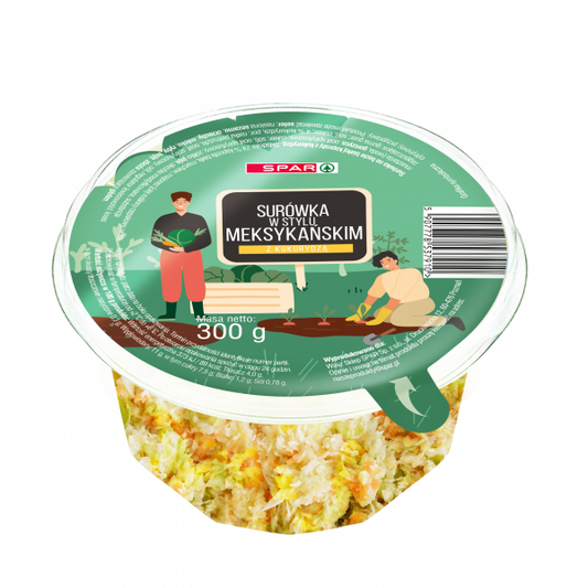 Surówka Spar w stylu meksykańskim z kukurydzą