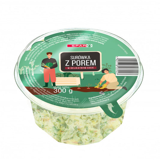 Surówka Spar z porem w delikatnym sosie