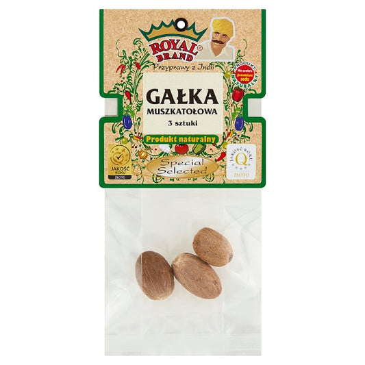 Royal Brand Gałka muszkatołowa 3 sztuki
